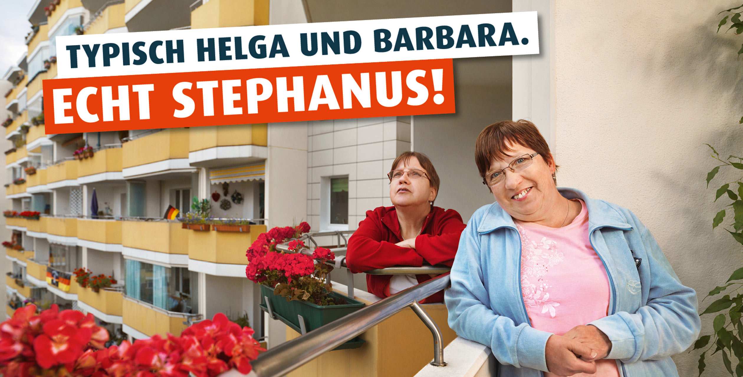 Betreutes Einzelwohnen - Soviel Freiheit wie möglich - Eine Kampagne der Stephanus-Stiftung