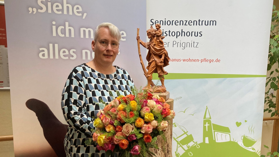 Ein großer Blumenstrauß für unser Team