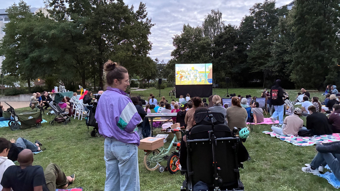 Kino für alle im Park
