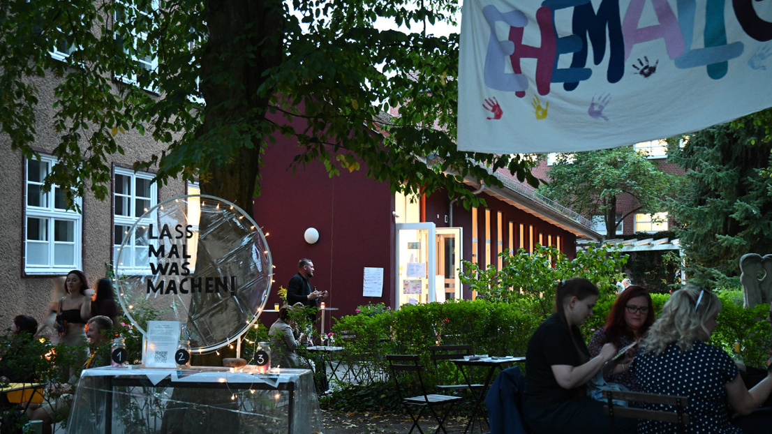 beim Schulfest